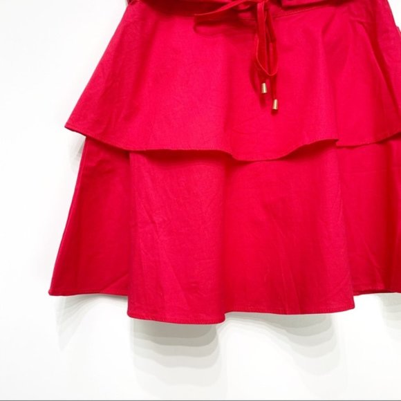 NWT Lovers + Friends Gwen Mini Skirt in Red - Picture 8 of 10